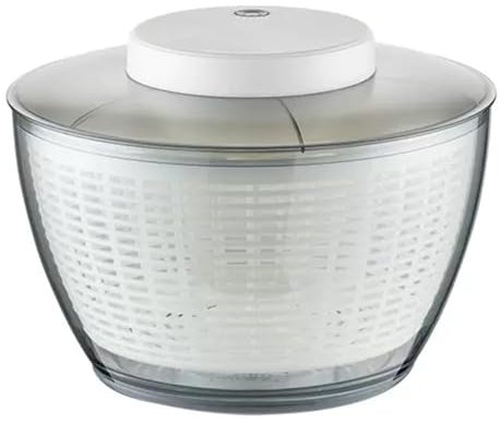 COYEUX Essoreuse à Salade électrique de 4,75 l, Nettoyeur et séchoir à laitue, Rechargeable par USB, système de vidange d'eau Facile et Rangement Compact