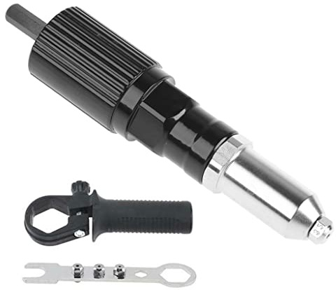 Kit de herramientas de remachado eléctrico para máquina de tuercas remachadoras, adaptador de taladro remachador, herramientas de tuerca de inserción, máquina remachadora eléctrica