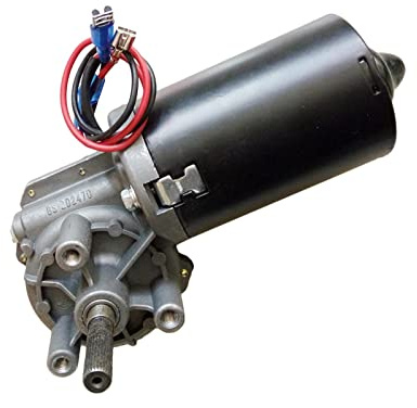 Moteur de portail, Moteur de porte de garage 24V Couple de moteur à engrenage à vis sans fin 7N.m 70rpm Il convient aux hôtels, usines, écoles,Léger et durable(Hall Limit)