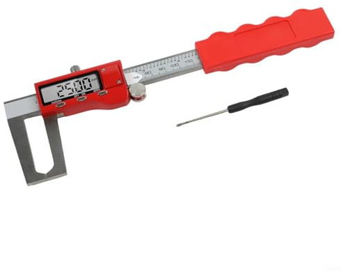 Stainless Steel Digital Caliper for Measuring Brake Pad Thickness Tool for Automotive Repair Shops