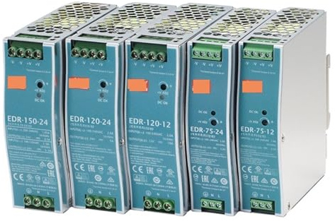 Fuente de alimentación conmutada EDR-75 120 150 240 W 12 V 24 V(24V,EDR-240)