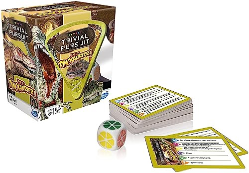 Winning Moves 11217 Trivial Pursuit Dinosaurier - Der große Frage-und-Antwort-Spaß für eine lustige Spielrunde mit der ganzen Familie! (Deutsch)