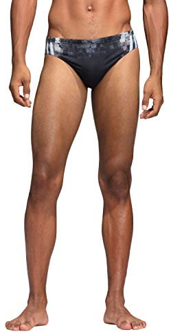 adidas Herren Badeanzug Pro Tr 3S Aop, Mehrfarbig (negro/gricen), 9 DE (UK 38)