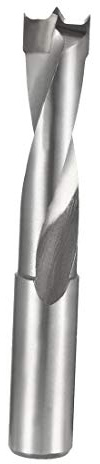 sourcing map Brad Point Drill Bits for Wood 10mm x 68mm Right Turning Carbide for Woodworking Carpentry Drilling Tool