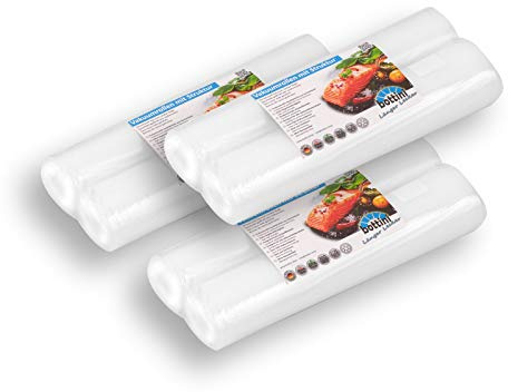 Vakuumrolle goffriert 6 Rollen 28 x 600 cm