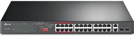 TP-LINK Switch 26-Port 10/100Mbps PoE 100 Mbps