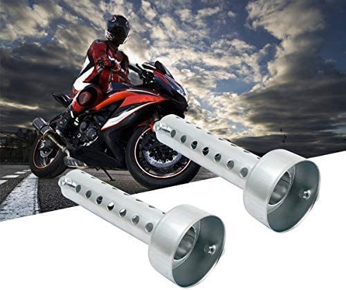 Riloer 48mm dbkiller universal db killer silenciador escape moto 2pcs | Compatible con mayoría de las motocicletas con tubos de escape de 48 mm