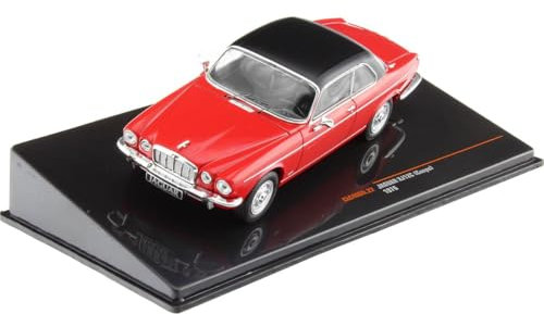 Ixo Modellauto Jaguar XJ12 C 1976 rot, schwarz, Metall, 1:43, Manuell, Erwachsener, 8+, unisex, All Ages, Erwachsene Sammler/Hobbyisten, Oldtimer-Enthusiasten