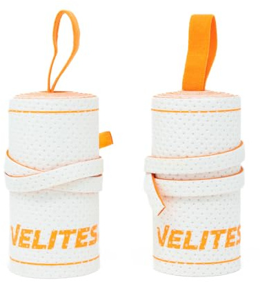 Velites Professionelle Handgelenkbandagen I patentiertes zweilagiges Material, aus Mikrofaser, für Cross-Training, Fitnessstudio oder Gewichtheben, veganes Material, Einheitsgröße
