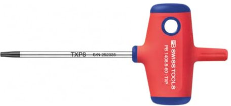 PB SWISS TOOLS Cacciavite Torx Plus con impugnatura trasversale, profilo Torx Plus: 8IP
