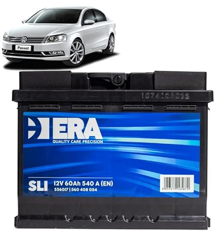 Batteria 60Ah per Volkswagen Passat B7 1.4 1.8 2.0 benzina 2010-2015