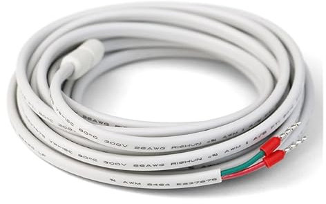 USKI Trottinette de Piscine WiFi Smart Thermostat, Plancher électrique/Chauffage Eau/chaudière à gaz Station météo Température Télécommande(NTC 10M,24V)