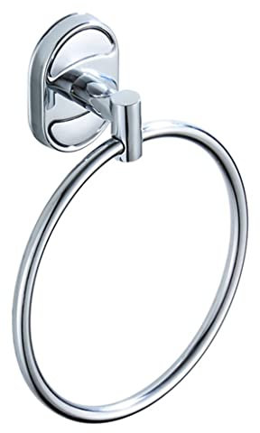 Generisch handtuchständer Moderner Handtuchhalter fürs Badezimmer Chrom Wandmontage Handtuchring Schiene fürs Bad mit Hardware-Zubehör