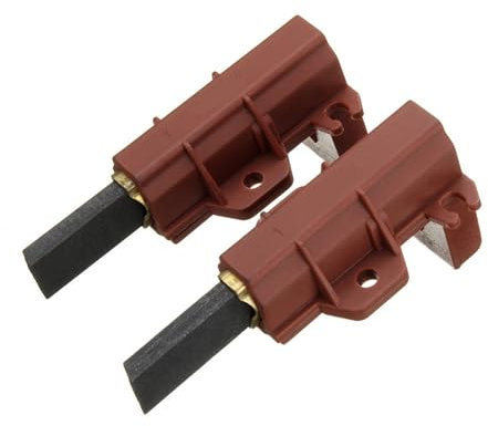 TYGHBNM 2 Stück Kohlebürsten und Halterbürsten for Waschmaschinenmotoren, Elektromotoren, kompatibel mit Samsung