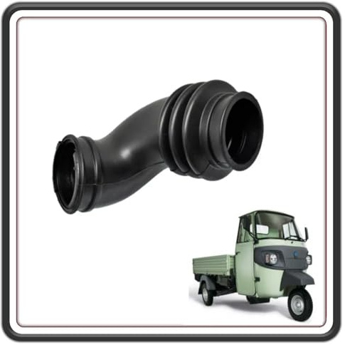 MANICOTTO SOFFIETTO ASPIRAZIONE ARIA FRA DEPURATORE E CARBURATORE COMPATIBILE CON PIAGGIO APE MP 501-601 2° SERIE