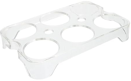 IWOWHERO Contenedor para Huevos de Gran Capacidad para Frigorífico, Bandeja de Almacenamiento Práctica y Fácil de Mover, Material Pp, Adecuado para Uso en Casa