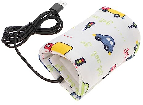 HAWILLOSCH Tragbarer Milchflaschenwärmer Für Babys Usb Flaschenwärmer Mit Langer Wärmespeicherung Sicheres Material Für Unterwegs Und Auto