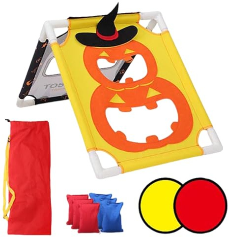 Juego De Lanzamiento De Bolsas para Niños,Juguetes De Lanzamiento De Sacos para Niños Al Aire Libre De Halloween | Actividades Interactivas para Fiestas Juguetes Sensoriales Deportivos para De J