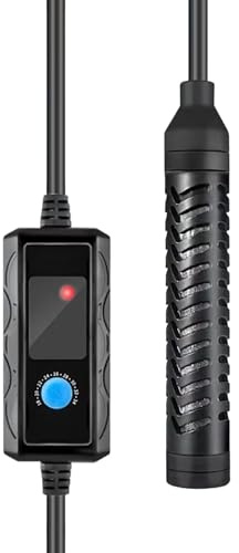 Riscaldatore Acquario - Termostato Per Installazione Verticale 100W,Mini Termostato Con Ventose - Per Stagno Per Pesci, Tartarughe, Rettili, Vasca Marina Di Acqua Salata, Acquario Di Acqua , E