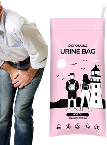 Generisch per urina da Donna, a Prova di perdite, 900 ml, Imbuto per urina, da Campeggio, per Uomini, Donne, Anziani, Campeggio, Escursioni, Viaggio in Auto