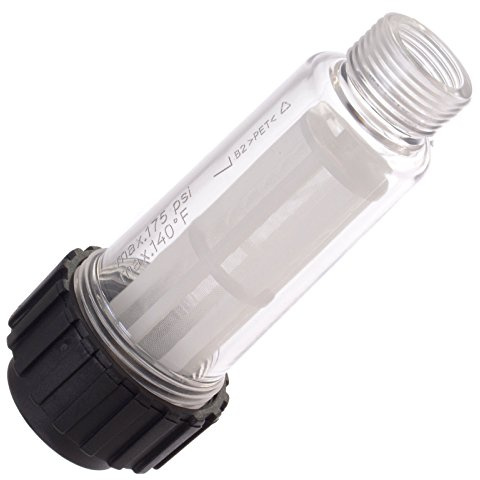 Wasserfilter für Hochdruckreiniger Karcher Gartenpumpe Gartenbewässerung Haushalt 3/4 Zoll Anschluss