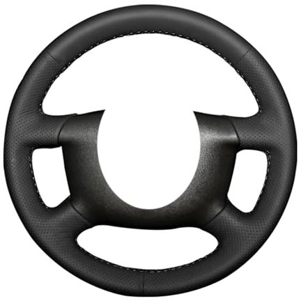 MEWANT Lenkradbezug Custom Version für Audi A4 A6 A8 A8 L Hand Nähen Lenkradhülle aus Echtleder oder Suede Lenkradschoner
