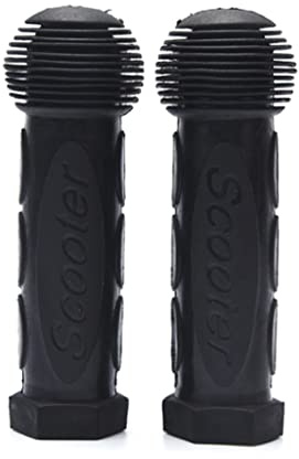 MIKMAYTOO Scooter Grip Handlebar 1 Pair Bicycle Grip Fit for 2-3-4 Wheels Kid Kick Scooters,Children Bike,Rocking car,Drifting Scooter,Swing Scooter,Push Cart (Black)