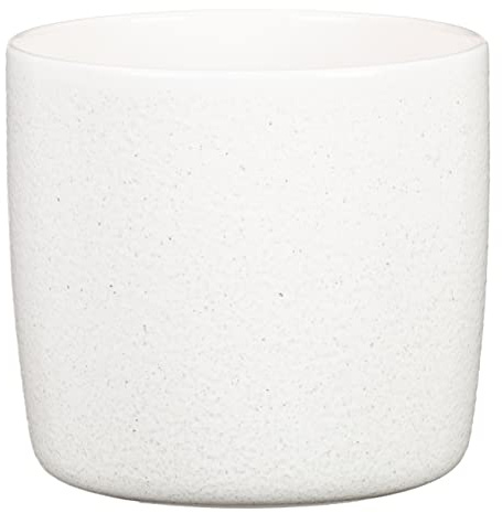 Scheurich Solido Pot de fleurs en céramique, couleur perla, 28 cm de diamètre, 25,3 cm de haut, 12,9 l de vol.