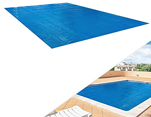 Solarplane Abdeckplane Pool Poolheizung Wassersprudeldecke für oberirdische Salzwasser aufblasbare Kinderbecken, 2/4/6/8/ 10 m runde oberirdische Pool Solardecken, Wimming Pool Wärmedämmfolie Decke (