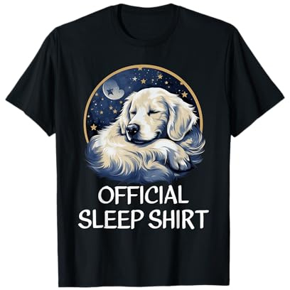 Pigiama da notte ufficiale Golden Retriever Maglietta