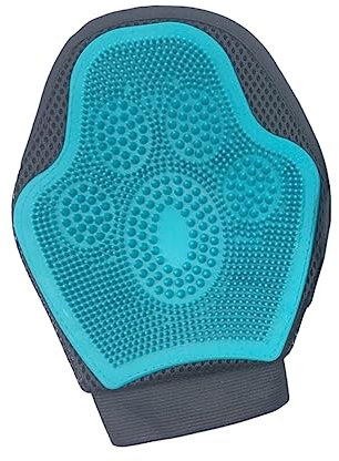 BUGUUYO Fellpflegehandschuhe Für Haustiere Bürste Für Katzen Und Hunde Reinigungs Und Massagehandschuh Zubehör Für Katzen Und Hunde Hautschonend Und Praktisch