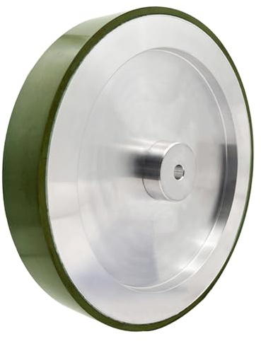 UF-SHARP Harz Diamantschleifscheibe für Tormek T8 Schärfsystem, 250 mm × 50 mm × 12 mm (D1,Korngröße 10000)
