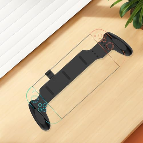 Fiorky For Switch 2 Hand Grip Protective Cover Anti-Slip Handheld Case Ergonomic Game Console Stand Controller Holder for Switch for Switch OLED