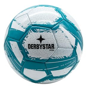 Derbystar Fußball Goal Größe 5 - Soft-PVC Trainingsball maschinengenäht in verschiedenen Farbkombinationen - Freizeitball für Kinder und Jugendliche