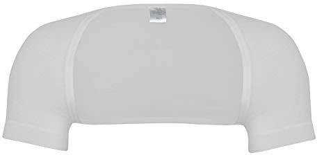 wobera NATUR leichter Schulterwärmer mit ½ Arm für Damen und Herren in reiner Naturqualität mit 50% Tencel™ Modal - ohne Kratzen, ohne Flausch