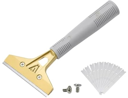 Limpiador de vitrocerámica, raspador, removedor, juego cuchillas extensibles, multiusos, for juntas pared y esquinas
