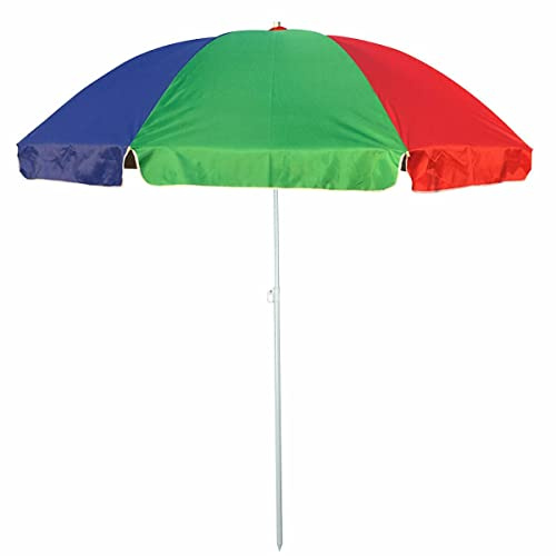 QYYZTQY Garden Parasol Beach Tilting Tilt Sun Shade 1.8M Outdoor Patio Umbrella