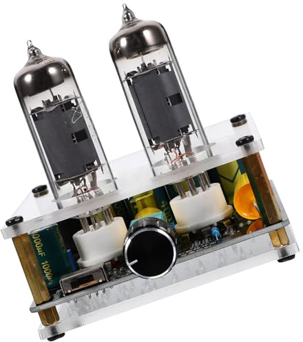 iplusmile 6k4 Tube Preamp DIY Board Dc12-16v Vacuum Phono Pre-amplifier for Hifi Turntable Audio System Home Theater Amplifier