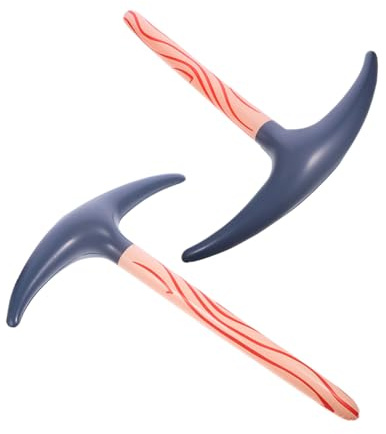 DIKACA Giocattolo Gonfiabile Piccone in Pvc 2 Pezzi per Feste di Compleanno e Halloween, Oggetto di Scena Gonfiabile, Bomboniere Divertenti per Eventi Indoor e Outdoor