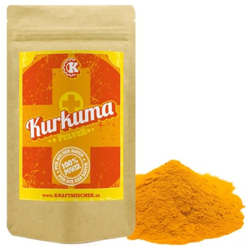 Bio Kurkuma Pulver 500g – Curcuma longa – fein gemahlen – intensiv goldgelb – DE-ÖKO-007 – Herkunft Indien