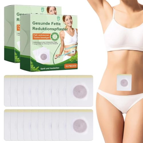 CEJAS 20 bantningsplåster med naturliga örtingredienser – mild och andningsbar för känslig hud – perfekt för att stödja viktminskning
