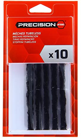 PRECISION STEEL 10 x selbstvulkanisierende Tubeless-Reparatur-Dochte