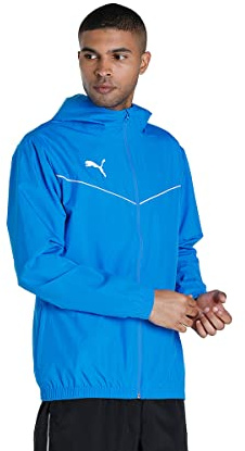 Puma Teamrise All Weather Jacket Chaqueta De Entrenamiento, Hombre, Electric Blue Lemonade, 3XL
