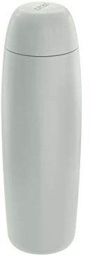 Alessi Food à Porter SA05 G - Bottiglia Termica con Chiusura Ermetica con Infusore e Filtro in Acciaio Inossidabile 18/10, Grigio