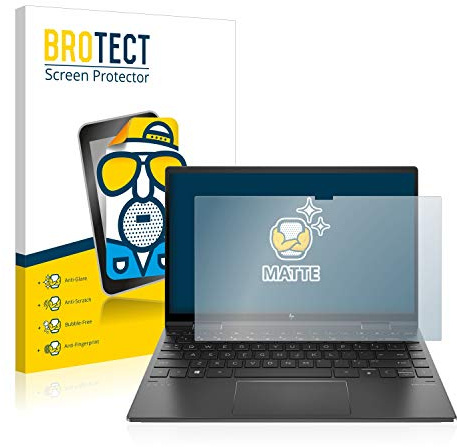 BROTECT Entspiegelungs-Schutzfolie für HP Envy x360 (13-X) Matte Displayschutz-Folie, Anti-Reflex, Anti-Fingerprint