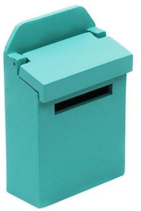 HOMSFOU 1 Pièce 1 12 Meubles De Maison De Fée Boites Aux Lettres Meubles pour Enfants Meubles De Bricolage Mini-Meubles Petit Meuble De Maison De Poupée Décor Miniature Provisions en Bois