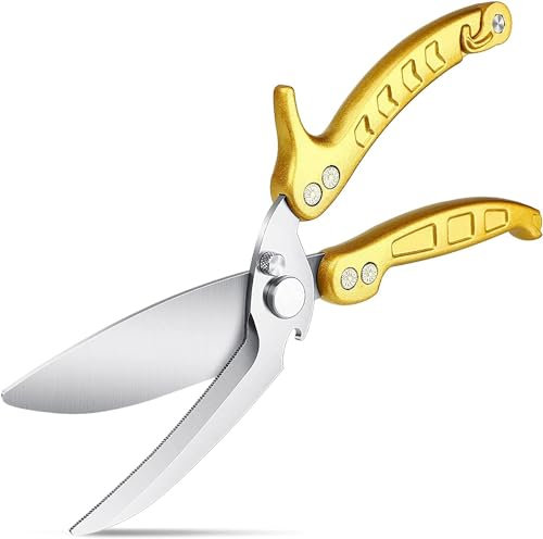 DRAGON RIOT Tijeras para aves de corral doradas