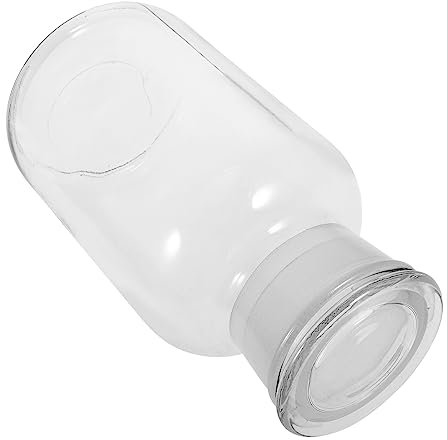 COLLBATH Vorratsglas Mit Großem Fassungsvermögen 2 5 L Weithalsbehälter Aus Glas Zur Aufbewahrung Von Lebensmitteln Luftdichte Deckel Für Deckel Von Keksbehältern