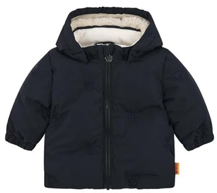 Steiff Giacca da neve EU 62 steiff navy, calda giacca invernale, ideale per neve e attività all'aperto, giacca da sci per bambini, lavabile in lavatrice