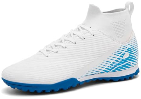 IFIKK Zapatos de Fútbol Unisex Zapatos de Entrenamiento Altos para Jóvenes y Hombres Zapatos de Fútbol Profesionales para Exterior Zapatos de Fútbol para Hombre, 38 EU